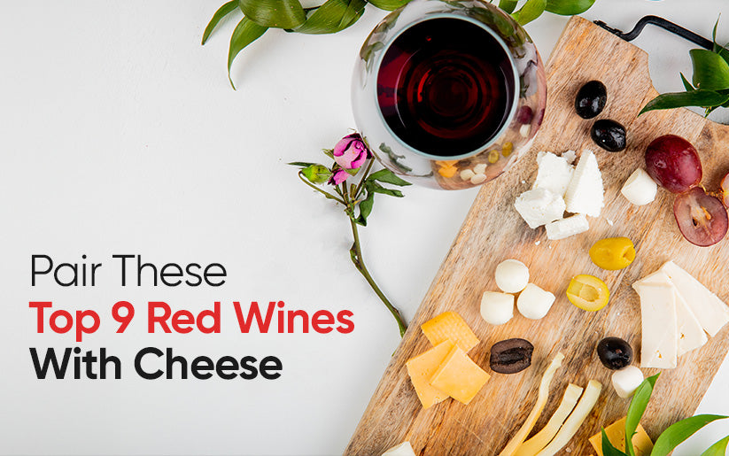 Pair These Top 9 Red Wines With Cheese suggested by Just Wines Australia